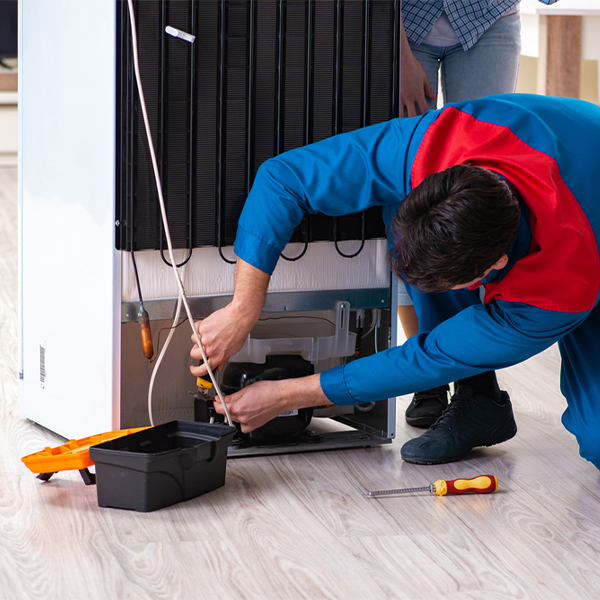 how much do you charge for refrigerator repair services in Medford Oklahoma